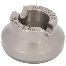 Produktbild: Öffnungswerkzeug Uhrengehäuseöffner 32 Mm Stempelrückseite 36,5 Mm Oyster-Stil 30,5 Mm Werkzeuge 30 Mm Dye Hedapai Nr. 6 Tudor Black Bay Die, Nr. 6, Uhrenzubehör