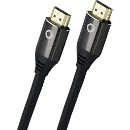 Produktbild: OEHLBACH Black Magic MKII - 8K Ultra High-Speed HDMI-Kabel - 8K FUHD 60Hz 4320p / 4K 120Hz 2160p - 48Gbit/s (21:9 Cinema, 3D, Dolby Vision, Dynamic HDR 10+, VRR, eARC, UHD2) - 3 Meter Schwarz