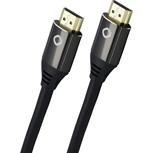 Produktbild: OEHLBACH Black Magic MKII - 8K Ultra High-Speed HDMI-Kabel - 8K FUHD 60Hz 4320p / 4K 120Hz 2160p - 48Gbit/s (21:9 Cinema, 3D, Dolby Vision, Dynamic HDR 10+, VRR, eARC, UHD2) - 3 Meter Schwarz