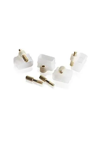 Produktbild: OEHLBACH Pure Lock! - Kunststoffkappen zur Verriegelung von HDMI-Steckern (für Fernseher, Blu-Ray Player, AV-Receiver) 4 Stück