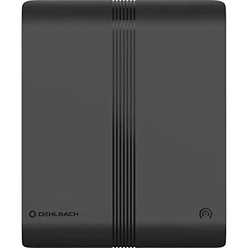 Produktbild: OEHLBACH Scope Audio Zimmerantenne für DAB+ Radioempfang - aktive Innenantenne mit Verstärker, F-Stecker und USB-Strom - schwarz