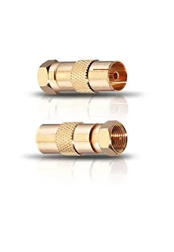 Produktbild: Oehlbach Adapter F-Stecker, Koaxial m & w 2 STK.