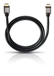 Produktbild: Oehlbach Black Magic, High Speed Ethernet HDMI-Kabel, 4k Ultra HD 50/60Hz, 2160p, 21:9 Cinema, HDR, 3D, 18Gbit/s, OFC - 10m