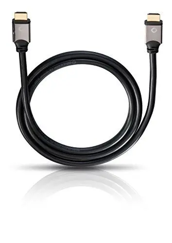 Produktbild: Oehlbach Black Magic, High Speed Ethernet HDMI-Kabel, 4k Ultra HD 50/60Hz, 2160p, 21:9 Cinema, HDR, 3D, 18Gbit/s, OFC - 10m