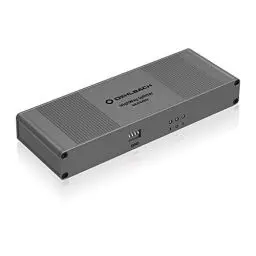 Produktbild: Oehlbach Highway HDMI Splitter 1:2 - Verlustfrei Audio- & Video-Signalübertragungen aktiv aufteilen - Ideal für 4K, HDR, Dolby Vision, 3D, 1080p, 2160p, UHD, 4K mit 60Hz - Silber