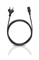 Produktbild: Oehlbach Powercord C7 / 300 - Netzkabel 2-polig mit Euro-Stecker (CEE7/16) - VDE geprüft - hochflexibel, hervorragende Kontaktsicherheit 3m schwarz