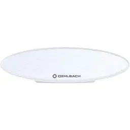 Produktbild: Oehlbach Scope Oval DVB-T2 HD Antenne - Digitale Zimmerantenne - USB Strom - Aktiv DVB-T-Verstärker - Innenantenne - Weiß, D1C17232
