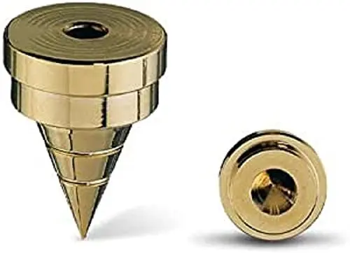 Produktbild: Oehlbach Spike S 2000 - Hochwertiges Spike-Set aus Vollmetal mit Unterlegscheibe | Perfekt für kleine & große Lautsprecher - 4 Stück - schwarz