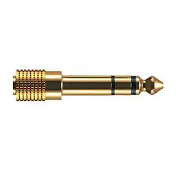 Produktbild: Oehlbach i-Jack AD 35/63 - Stereo Audio-Adapter 3,5 mm Klinken-Buchse auf 6,3 mm Klinken-Stecker - Hochwertig, vergoldet & perfekte Kontaktsicherheit - 1 Stück
