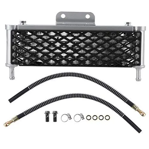 Produktbild: Ölkühler Kühler, Yosoo Ölkühler Kühler Kit Ersatz für YX 140 Cc 150 Cc 160 Cc PIT PRO Trail Quad Dirt Bike ATV Off-Road Moto für Motorrad Kühler Motorölkühler Ölkühler Kühler