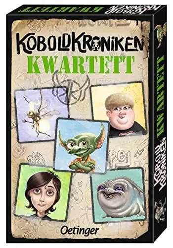 Produktbild: Oetinger KoboldKroniken. Kwartett: Trumpf und Kwartett in einem. Mit 4 Karten zum Selbstgestalten und AR-Erlebnis.