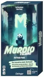 Produktbild: Oetinger Media, Murdio Island, Die Panda-Panik, Brettspiel, kooperatives Audio-Game für Kinder ab 10, ab 1 Spieler, 60-75 Minuten, White