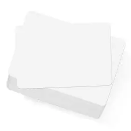 Produktbild: OFFCUP Blanko Postkarten, 108 Stück A6 Karteikarten Blanko, 15 x 9,8 cm DIY Papier Karten Weiße Runden Ecken Bastelkarton Fotokarton zum Selbstgestalten, Beschriften Oder Bedrucken