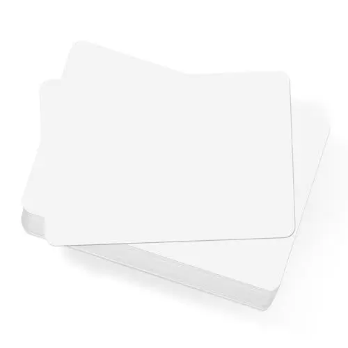Produktbild: OFFCUP Blanko Postkarten, 54 Stück A6 Karteikarten Blanko, 15 x 9,8 cm DIY Papier Karten Weiße Runden Ecken Bastelkarton Fotokarton zum Selbstgestalten, Beschriften Oder Bedrucken