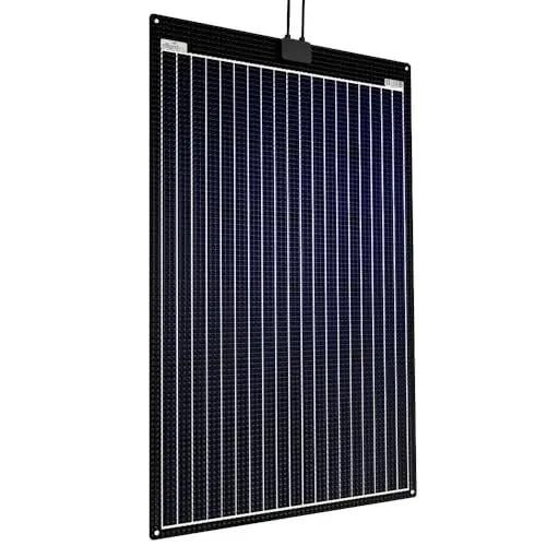 Produktbild: Offgridtec ETFE-AL 160W semi-flexibles 18V Solarpanel mit integrierter Aluminiumplatte V2