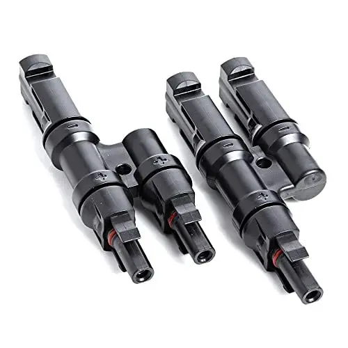 Produktbild: Offgridtec Y-Stecker Easy-Klick Verschluss, XLR Steckverbindertyp, Kompatibel mit Solarmodulen, Schutzklasse IP67, Geeignet für Spannungen bis 1000V DC, Snap-In-Verriegelung, Für den Einsatz im Freien