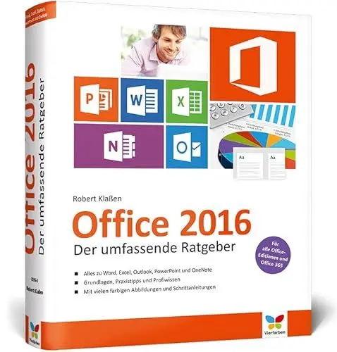 Produktbild: Office 2016: Der umfassende Ratgeber. Auch für Office 365. Für Einsteiger und Umsteiger. Komplett in Farbe.