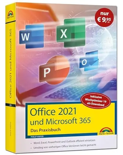 Produktbild: Office 2021 - Das Praxishandbuch: - Word, Excel, PowerPoint und Outlook effizient nutzen, auch für Microsoft 365 - Sonderausgabe inkl. WinOptimizer 19