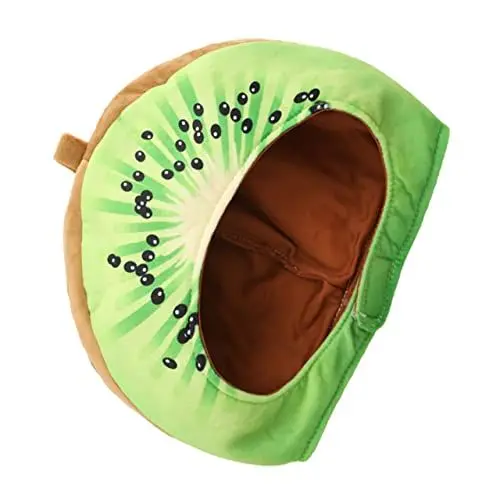 Produktbild: OFFIGAM Festliche Plüsch-haube Für Partys Cosplay Und Feiern Leichte Und Bequeme Kopfbedeckung Für Erwachsene Foto-requisit Kiwi-design