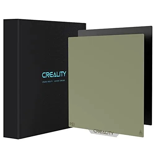 Produktbild: Offiziell Creality PEI Sheet Ender 3 PEI 3D Drucker Platte Plattformen 235x235mm Original Flexibler Magnetaufkleber Abnehmbares beheiztes Bett Aufbauplatte für Ender 3 V2/Ender 3 Pro/Ender 3S1/Ender 5