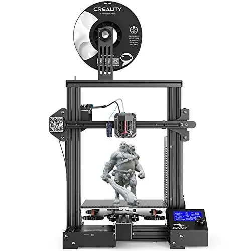 Produktbild: Offizieller Creality Ender 3 Neo 3D Drucker mit CR Touch Auto Bed Levelling Kit Vollmetall Extruder Carborundum Glasdruckplattform mit Resume Printing Funktion Leises Mainboard 220x220x250mm