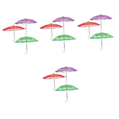 Produktbild: OFFSCH 12 Stk Regenschirm Aus Spitze Mädchen Tanzen Foto-requisiten Hochzeitsschirme Masse Braut Und Bräutigam Regenschirm Der Braut Spitzenschirme Für Teeparty Festschirm