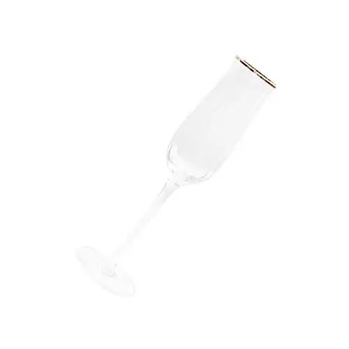 Produktbild: OFFSCH 1Stk Champagnerglas cocktailgläser saftglas water cup goldfarbe red wine glasses Rotweinkelche Tulpenbecher grüne Weingläser Tasse Party gläser Saftbecher Weinglas Golden
