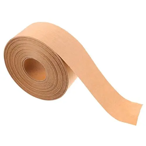 Produktbild: OFFSCH 1 Rolle Selbstklebendes Braunes Kraftpapier-klebeband Strapazierfähiges Verpackungsband Für Kartons Beschreibbares Versandband 6 Cm X 100 M