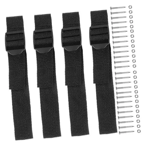 Produktbild: OFFSCH 1 Satz Lose Schnürsenkel Garten-Rasenbelüfter-Nagel Rasenbelüfter Spikes Belüfternagel Belüfter Rasenwerkzeug Rasenbelüfter-Schuhpfahl Nägel für Belüfterschuhe Metall Black