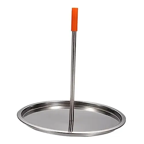 Produktbild: OFFSCH 1 Stück Hähnchengestell Hähnchenplatte Grillplatte Edelstahl Grillgestell Tragbares Camping Grillgestell Hähnchenbratgestell Nicht Klebriges Gestell Grillhähnchengrill
