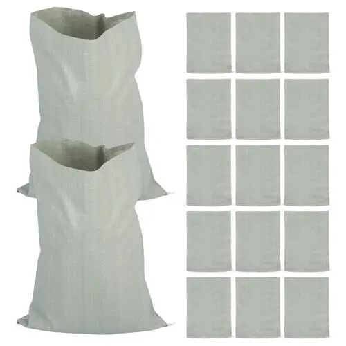 Produktbild: OFFSCH 20stücke Sandsäcke Aus Strapazierfähigem Pp-Material Als Hochwasserschutz Und Wasserbarriere Vielseitige Packsäcke Für Und Expresslieferungen Große Packtasche Für Täglichen