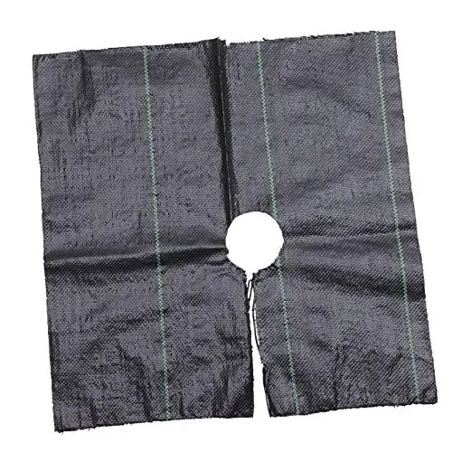 Produktbild: OFFSCH 2 Sets Gartenbarriere Grastuch Pp-Material Schwarz Bodendecker Für Effiziente Kontrolle 12 Blätter * 2