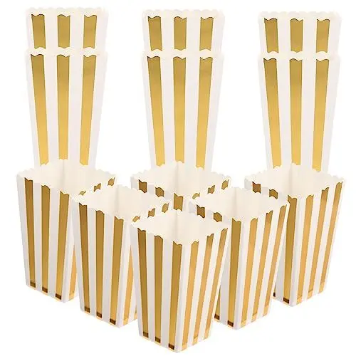 Produktbild: OFFSCH Entzückende Popcorn-Party-snackbehälter 24 Stück Popcorn-Eimer Aus Papier
