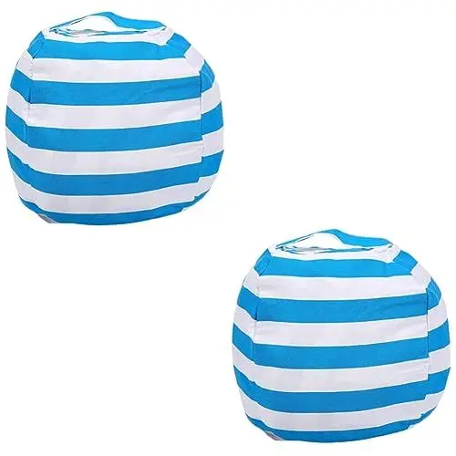 Produktbild: OFFSCH 2St Aufbewahrungshandtasche Organizer zur Aufbewahrung von Spielzeug Kuscheltiere für Kinder spielzeug aufbewahrungsbox toy organizer aufbewahrungsbox für spielzeug
