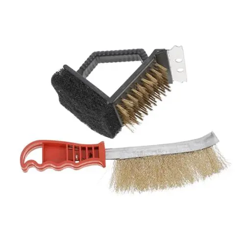 Produktbild: OFFSCH Kupferdrahtbürsten-set Grill-mehrzweckbürste Für Den Heimgebrauch Zur Grillreinigung Zufällige Farbe