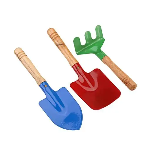 Produktbild: OFFSCH 2 Stück Bunte Gartengeräte Für Sukkulenten Pflanzschaufel Mini-Garten-Handgeräte Kinder-Werkzeug Garten-Handschaufeln Kinder-Rasengeräte Spielzeug Gartengeräte
