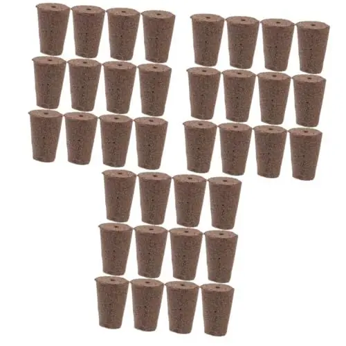 Produktbild: OFFSCH 36 STK Kindergartenblock Pflanzenaufzucht gartenpflanzen bewasserung setzlinge gemüseschere Anzucht Keimwohnungen Bewurzelungspellets Nährboden Blumenanbau 45% Torfsubstrat Coffee