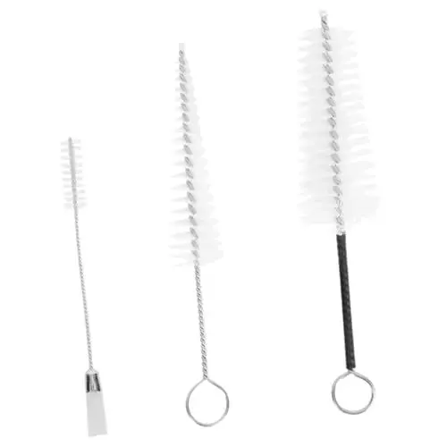 Produktbild: OFFSCH Stabiles Saxophon-Reinigungsbürsten-Set 3-teilig für Altsaxophon Klarinette und Piccolo. Sanfte Nylonborsten für eine sichere Reinigung