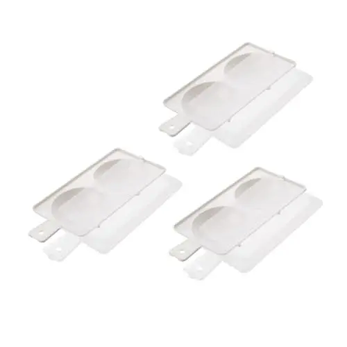 Produktbild: OFFSCH 3 Sets Mikrowellen-Eierkocher Mikrowellen-Dampfgarer-Form für Küchenbedarf zufällige Farbe