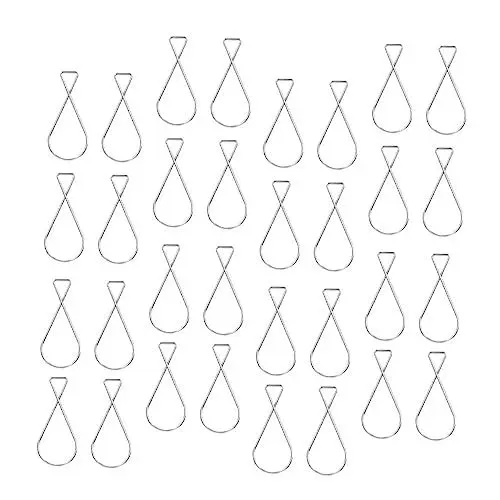 Produktbild: OFFSCH 40St Wandhaken für die Küche dekorative Haken Deckengitterclip Deckenbehang Pflanzen von der Decke hängen Haken zum Aufhängen von Pflanzen Deckenhaken wasserdichte Wandhaken