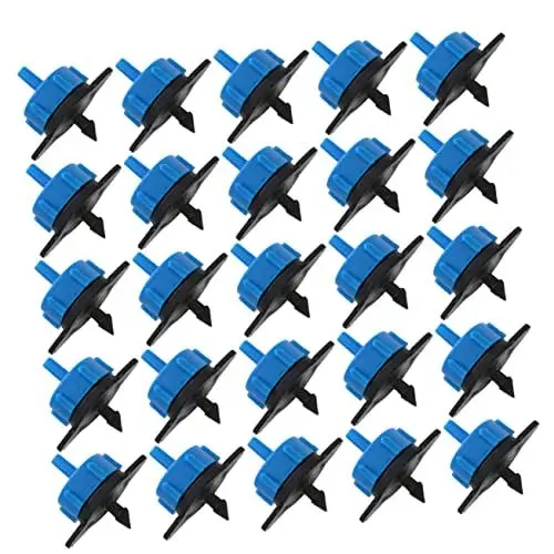 Produktbild: OFFSCH Stabile Verbindung Feine Textur 50 Stück Tropfbewässerungsstrahler Für Automatisches Bewässerungssystem Für Topfpflanzen