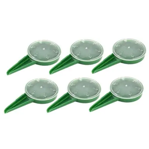 Produktbild: OFFSCH Ergonomischer 6-teiliger Gartenpflanzer Mit 5 Gängen Verstellbarer Spender Für Die Aussaat