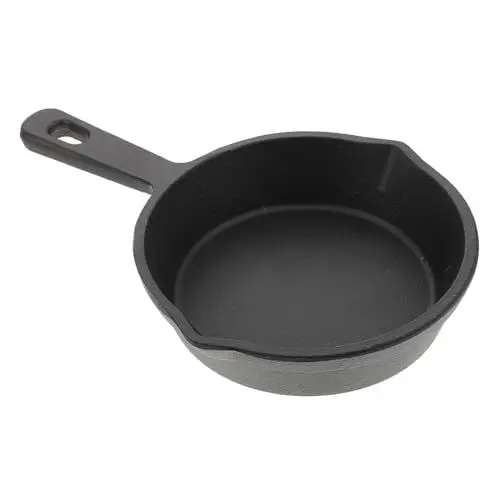 Produktbild: OFFSCH Ergonomisches Design Gusseisen-bratpfanne Mit Antihaftbeschichtung Für Einfaches Kochen Und Reinigen