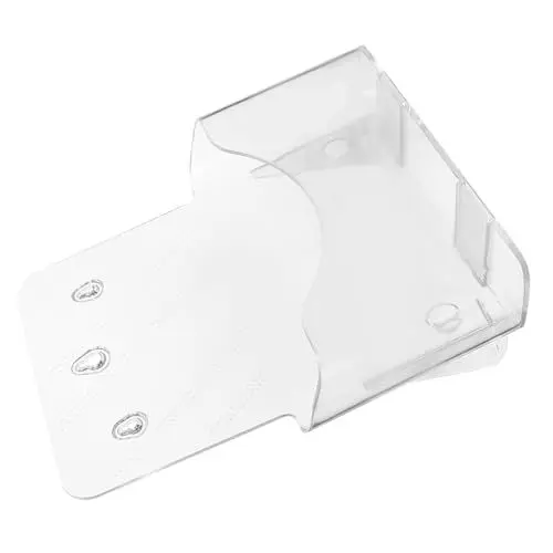 Produktbild: OFFSCH Datei Papierhalter Für Den Schreibtisch Magazinhalterung Flyer-ausstellungsständer Prospekthalter A4 Broschürenhalter Wandhalterung Papierregal Acryl Transparent
