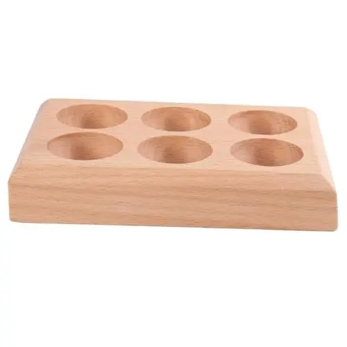 Produktbild: OFFSCH Aufbewahrungskühlschrank – Holztablett Küchenplatte Thekenaufbewahrungsbox Zubehör
