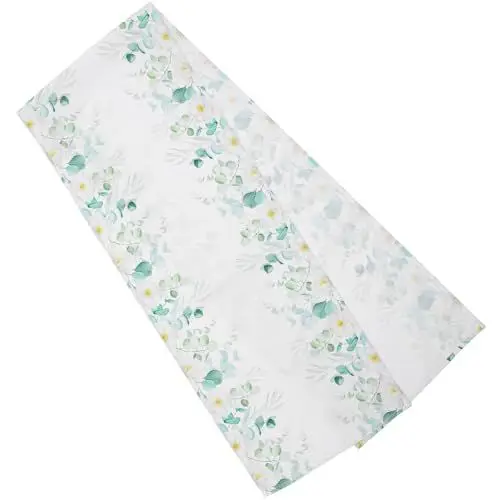 Produktbild: OFFSCH Tischband Einmal Tischdecke Mit Blumenmuster Für Biertisch Und Schreibtisch Dekorativer Tischläufer Ideal Für Partys Festlichkeiten Und Besondere Anlässe 1 Blatt Langlebig Und Tischdecke