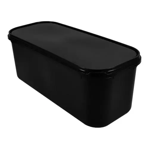 Produktbild: OFFSCH Wiederverwendbarer Eiscremebehälter Für Selbstgemachtes Multifunktionale Dessertbox Auslaufsicherer Gefrierbehälter