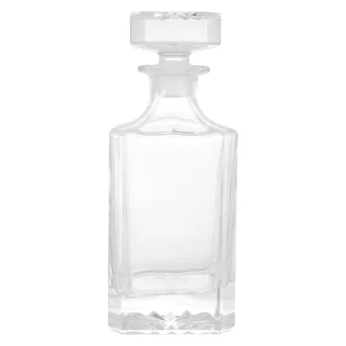 Produktbild: OFFSCH Whisky-dekanter Glas Schnapsflasche Für Alkohol Dekorative Whiskyflasche Kristalleffekt 3006 Mattes Finish