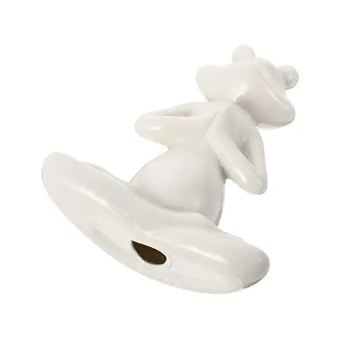 Produktbild: OFFSCH Frosch-Ornamente Outdoor-Skulptur Beistelltische Für Außenbereich Glasfiguren Meditierende Frosch-Skulptur Zen Yoga-Frosch-Statue Frosch-Dekor Büro-Dekoration Yoga-Frösche