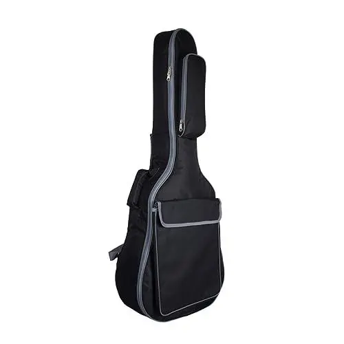 Produktbild: OFFSCH Gitarrentasche Akustik-doppelgurt-pad 41 Zoll Hartschalen-Abdeckung Jumbo-Rucksack Sichere Gurte Für Einfaches Tragen